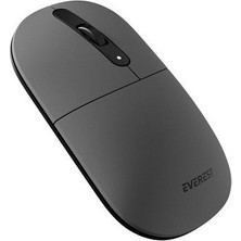 Everest SMW-384 USB Gri 2.4ghz Kablosuz Mouse Wireless Mouse Ultra Premium Süper Sessiz