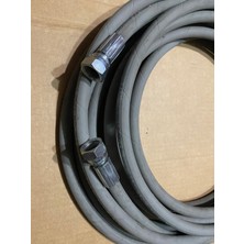 Gri Oto Yıkama Hortumu Çift Telli 12 mt