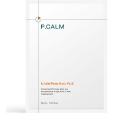 P.CALM  Underpore Mask Pack - Aydınlatıcı Sakinleştirici Ve Siyah Nokta Karşıtı Yüz Maskesi