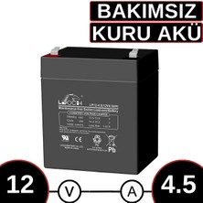 LEOCH 12V 4,5AH KURU TİP AKÜ