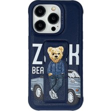 Zuckbear Apple iPhone 15 Pro Uyumlu Claude Standlı Kapak