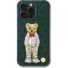 Zuck Bear Zuckbear Apple iPhone 15 Pro Max Uyumlu Paris Gentleman Kapak