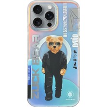 Zuckbear Apple iPhone 16 Pro Uyumlu Berlin Boss Magsafe Kapak