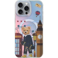 Zuckbear Apple iPhone 16 Pro Max Uyumlu Darnell Frosted Laser Magsafe Kapak