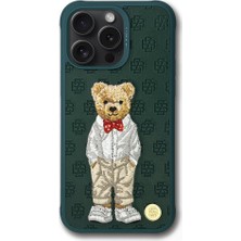 Zuck Bear Zuckbear Apple iPhone 15 Pro Uyumlu Paris Gentleman Kapak