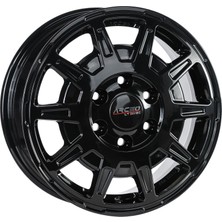 Arceo Arc-Lt1-32 6.5X16" -5X130 ET62 84.1 Black Jant (4 Adet)