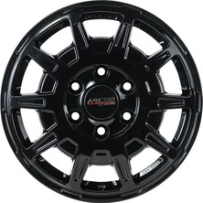 Arceo Arc-Lt1-32 6.5X16" -5X130 ET62 84.1 Black Jant (4 Adet)