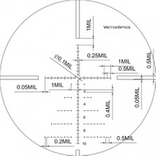 Vector Optics Paragon 5-25X56SFP Genıı Tüfek Dürbünü Scol-26