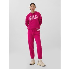 Gap Kadın Pembe Gap Logo Fleece Jogger Eşofman Altı