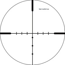 Vector Optics Scom-29 Matız 4-12X40AO 1" Sfp Tüfek Dürbünü