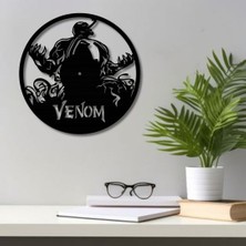 Lerad-Lazer Art Venom 3.lü  Duvar Süs Dekoru. Ahşap Lazer Kesim Duvar Tablo . Hediye Olarak Mükemmeldir
