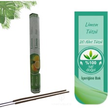 Unicuslife Aromatika Lemon (Limon) Çubuk Tütsü (20 Adet Çubuk)