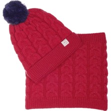 Fonem  Sayra 2li Çocuk Bere Set 1-3 Yaş Fo 5184 Fuşya