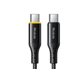 Mcdodo CA-3460 100W Usb-C - Usb-C Şarj ve Data Kablosu -1.2 M Siyah