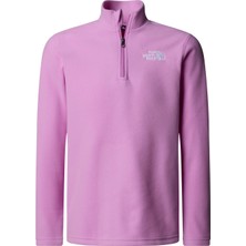 The North Face Genç Çocuk Glacıer Kısa Fermuar Polar NF0A8AZM1I81