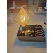 YTE Keskin Elmas Rustik Ampul 2200 K LED Filament Dekoratif E27 Duy 4 W Cafe Bahçe Ampulü CR110