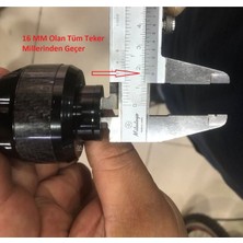 Super Moto  Motosiklet ,scooter Ön Teker Koruma Takozu Karbon Detaylı Lacivert 16 mm Mile Uygun