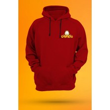 Baskılı Kapüşonlu Sweatshirt