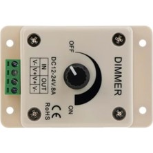 Saminatronik 12-24VDC 8A Pwm Dimmer Controller