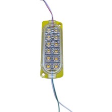 Saminatronik 12V 12 Ledli Çakar Animasyonlu Modül - Sarı