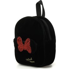 Minnie Velvet Bpck 4pr Siyah Kız Çocuk Sırt Çantası