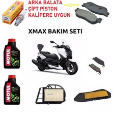 Super Moto  Xmax 250 Xcity 250 Full Bakım Seti Buji Dahil Arka Kaliper Çift Piston Model 2006-2017