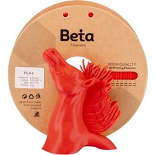 Beta Pla+ Filament Floresan Kırmızı 1,75MM 1kg