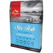 Nlb Ticaret Orijen Six Fish Tahılsız Balık Yavru ve Yetişkin Kedi Maması 1,8 kg - Lisinya