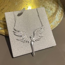 Milamore Jewelry 925 Ayar Gümüş Mikail Meleği Kolye