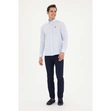 U.S. Polo Assn. Erkek Açık Mavi Gömlek Basic 50282588-VR003