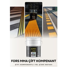 Pamir Fors Mma Çift Kompenant Çift Kompenantlı Yol Çizgi Boyası 25 Kg