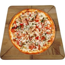 AR&MA WOOD Pizza Kesme Tahtası 35CM x 35 cm