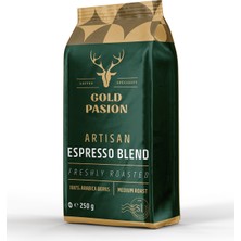 Gold Pasion Espresso Çekirdek Kahve 250 gr