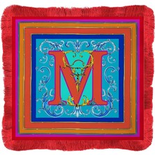 Baci Milano Ortigia Amerikan Servisi M Harfli 38 cm x 38 cm