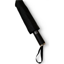 Baginn Full Otomatik 10 Telli 100 cm Çap Siyah Renk Şemsiye 32 cm Kapalı Boyut