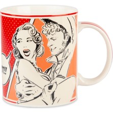 Baci Milano Gulp Mug 8X10 cm Kırmızı