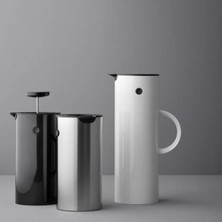 Stelton EM77 Karaf Termos 1 L Beyaz