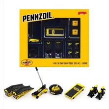 Gmp 1:18 Garaj Ekipman Set Pennzoil Metal