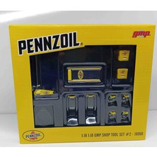 Gmp 1:18 Garaj Ekipman Set Pennzoil Metal