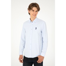 U.S. Polo Assn. Erkek Açık Mavi Gömlek Basic 50295897-VR003