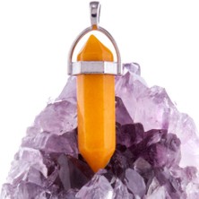 Feryal Akik Point Kolye Ucu