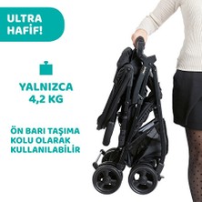 Ohlalà 3 Bebek Arabası Jet Black