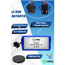 Anker Eufy Robovac 15C Robot Süpürge Bataryası (Ultra Mega Yüksek Kapasite) 3200MAH Batarya