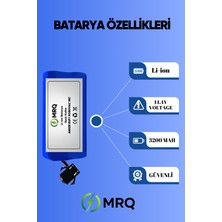 Anker Eufy Robovac 15C Robot Süpürge Bataryası (Ultra Mega Yüksek Kapasite) 3200MAH Batarya