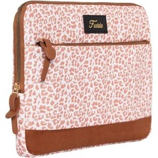 13-14 Inch White Leopards Macbook- Laptop Bag