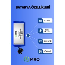 Anker Eufy Robovac 15C Robot Süpürge Bataryası (Ultra Yüksek Kapasite) 2800MAH Batarya