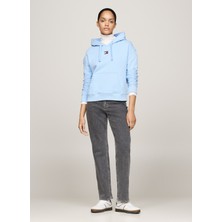 Tommy Jeans Yüksek Bel Dar Paça Straight Antrasit Kadın Denim Pantolon Izzıe Hgh Slm Str DG4171