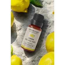 Limon Uçucu Yağı %100 Saf & Doğal Aromaterapi Buhurdanlık Difüzör Cilt Bakım Yağı 10 ml