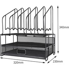Acelit Çekmeceli Dosya Belge Mektup Tepsisi Malzemeleri Çok Işlevli (Yurt Dışından)
