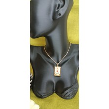 Lilly And Molly Jewelry Tarot Kader Çarkı Kartı Çelik Kolye